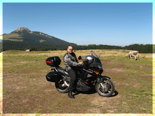 Bild Motorrad Berge