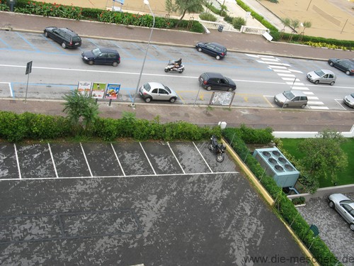 Ruhe auf dem Parkplatz