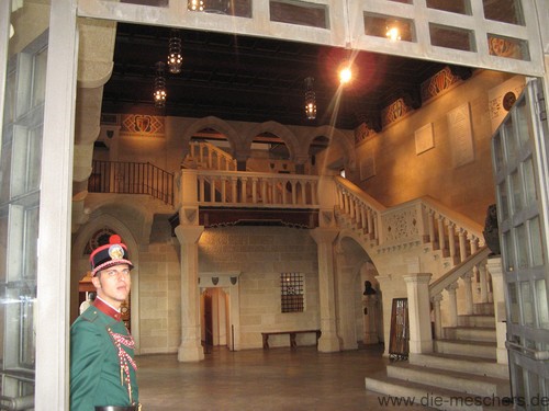 Blick in den Regierungspalast