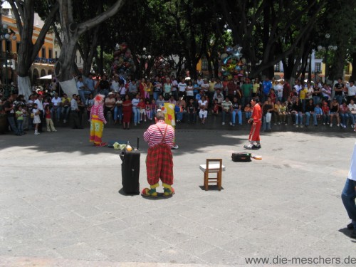 Leben auf dem Zócalo