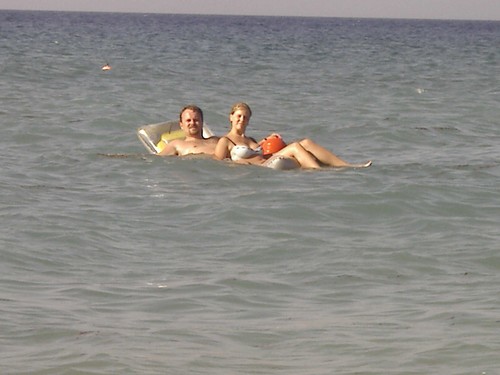 auf dem Meer treiben