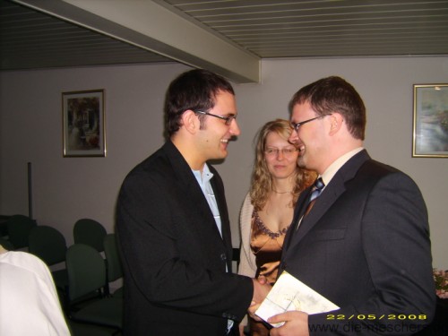 Ronald als Gratulant