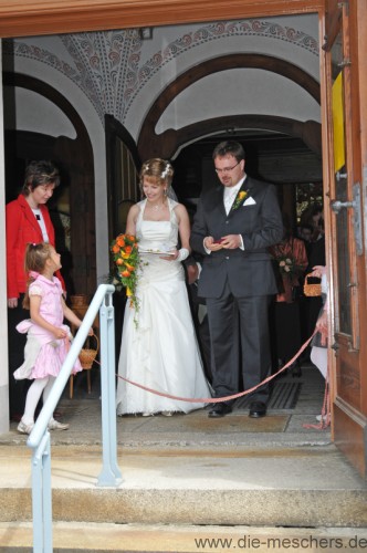 Am Ausgang wir vorgeschnürt